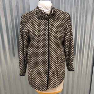 Balmain vintage silk patterned top